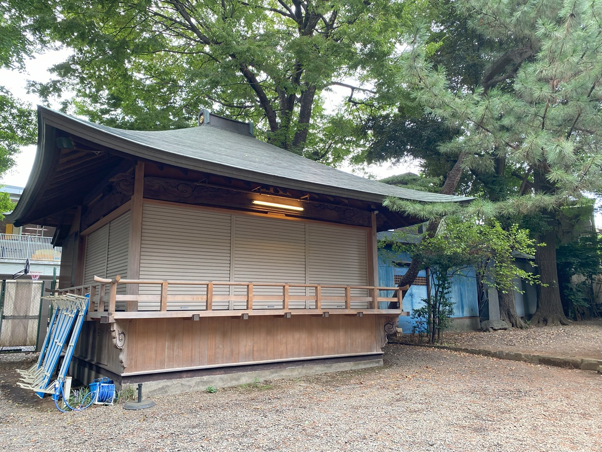 上目黒氷川神社・神楽殿