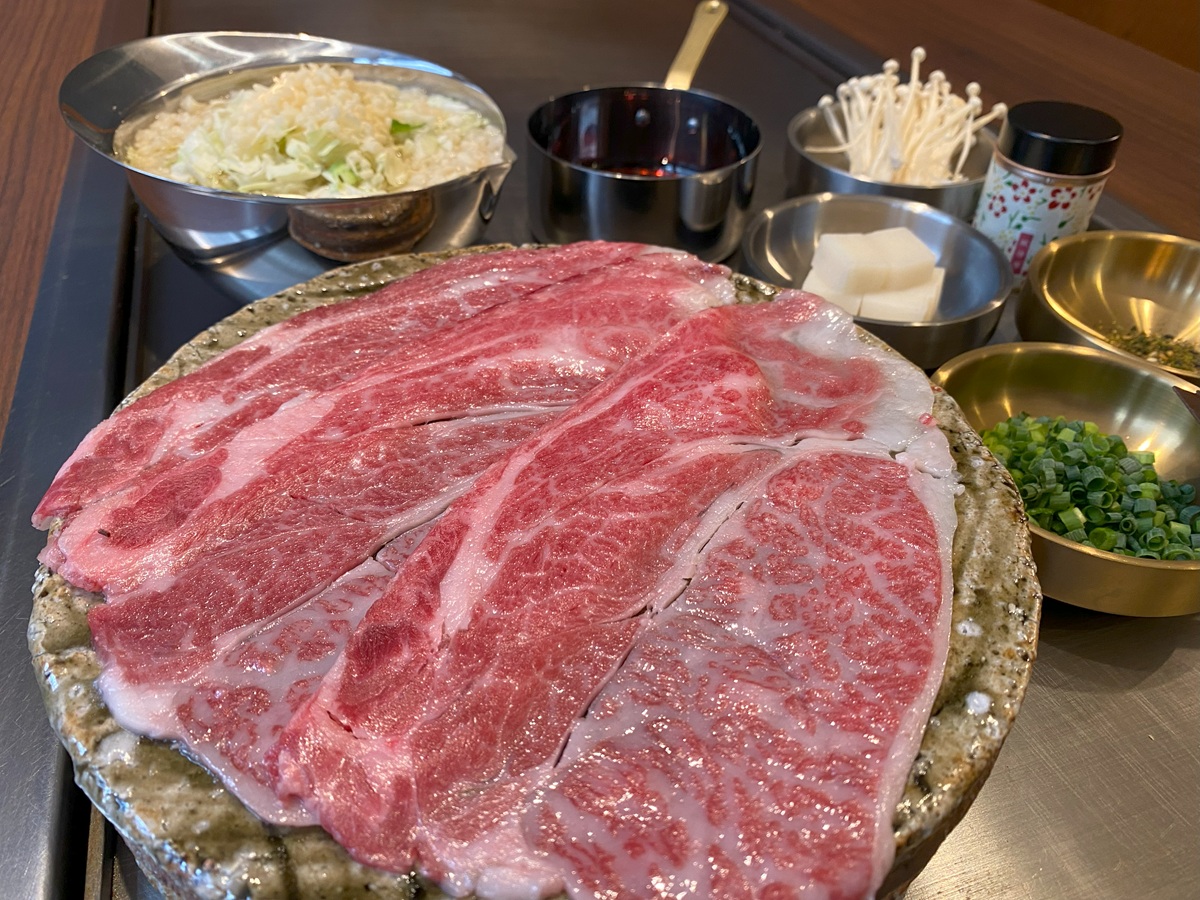 和牛をたっぷり使用