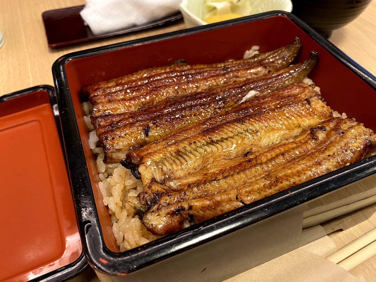2021年に食べたうな重「松」