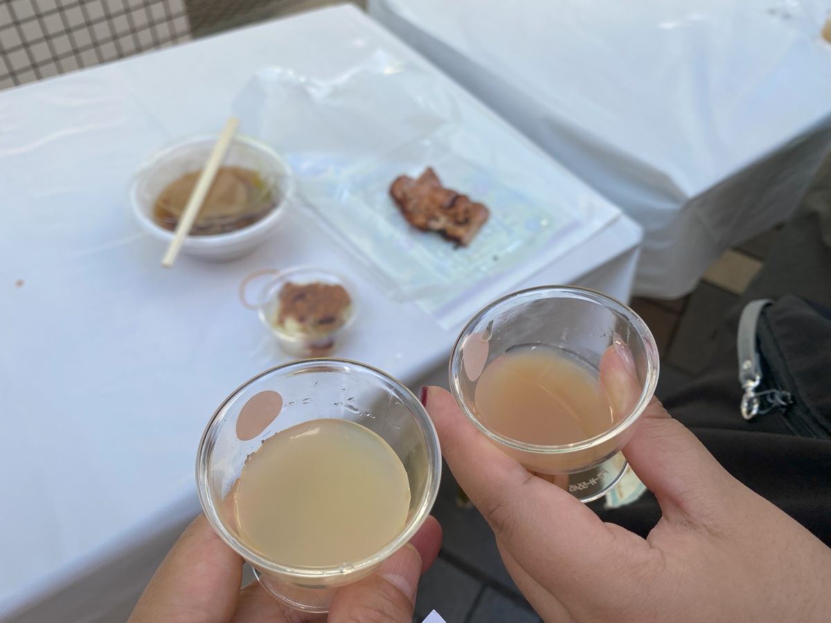 桜とツツジの花酵母で作られたお酒