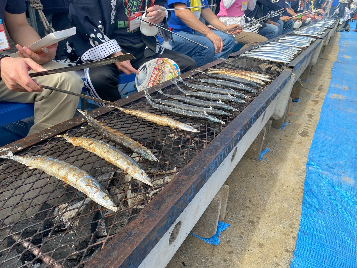 目黒のさんま祭り 焼きさんま券受付スタート