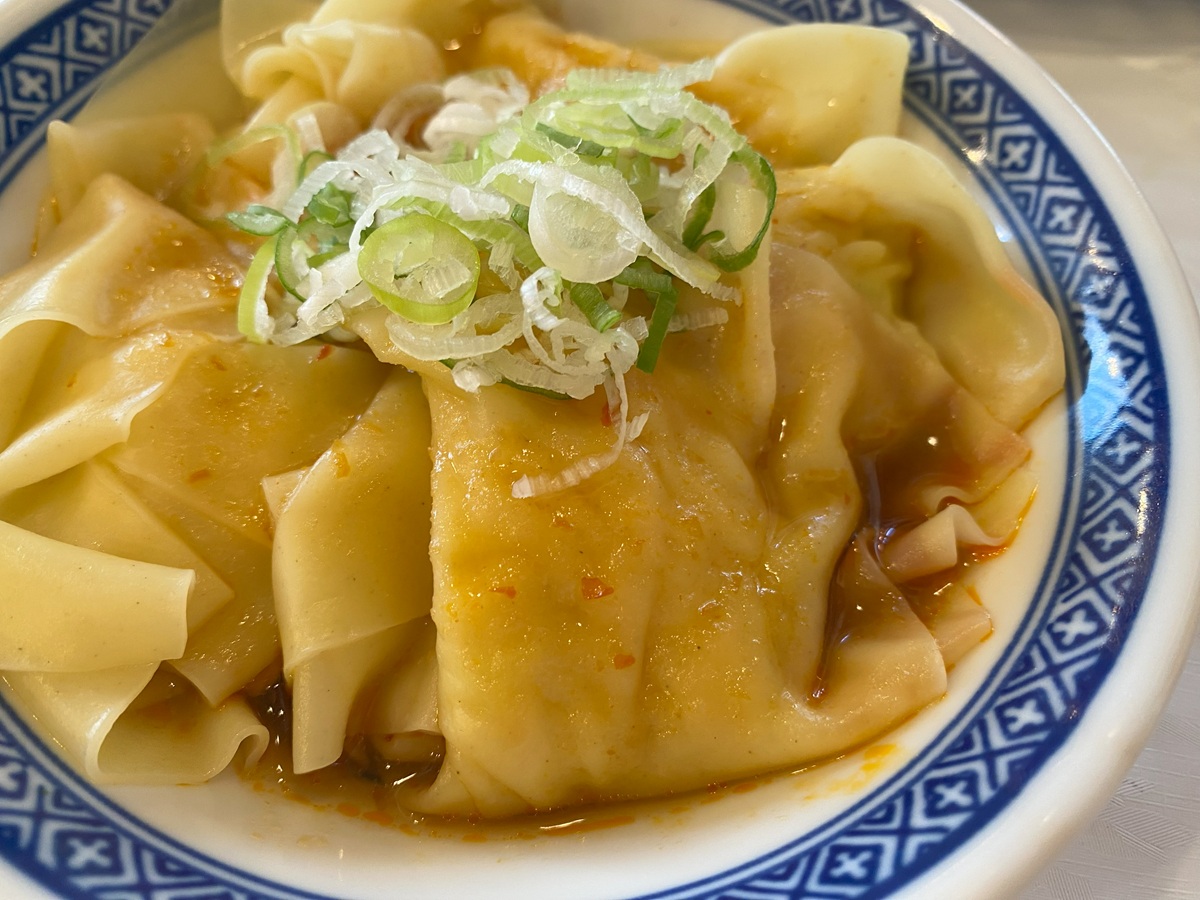 皿蝦ワンタン