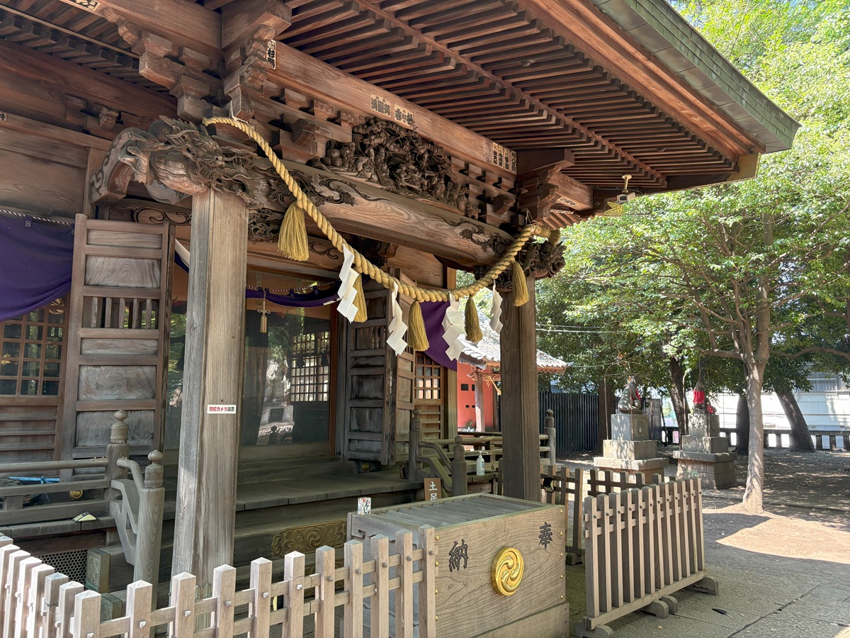 碑文谷八幡宮の主祭神は応神天皇