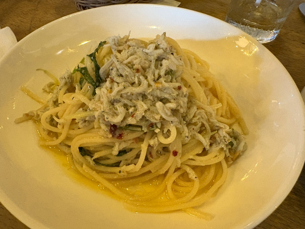 しらすのアーリオオーリオ