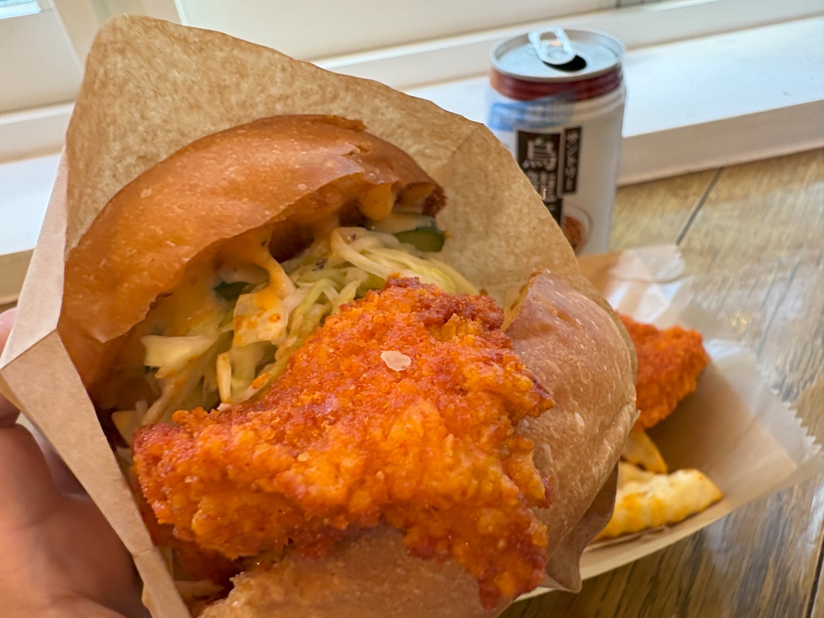 メインチックサンドのマイルドを実食