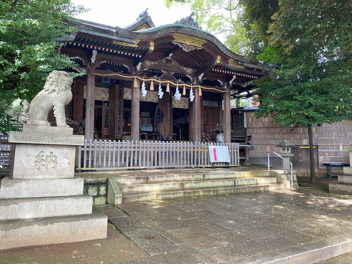 中目黒八幡宮2025年の例大祭