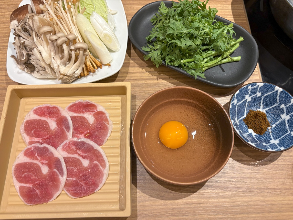 鴨すきセット