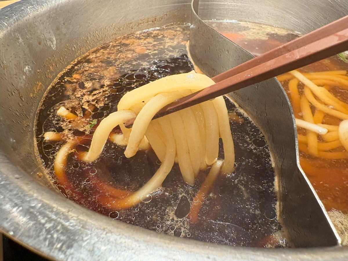 鴨すきうどん