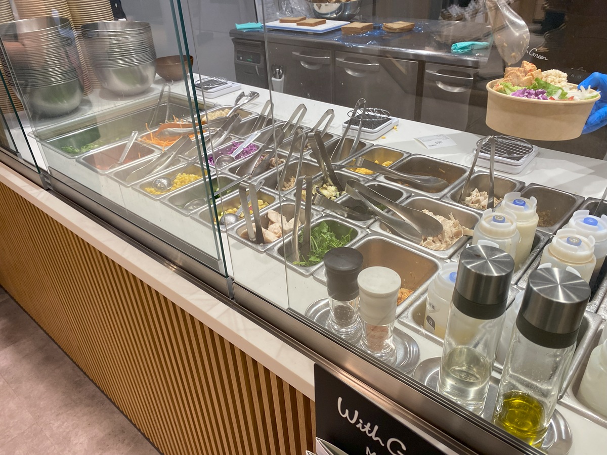 WithGreenの店舗ごとに人気メニューが違う