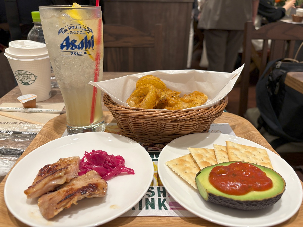 試食させていただいたドリンク＆メニュー