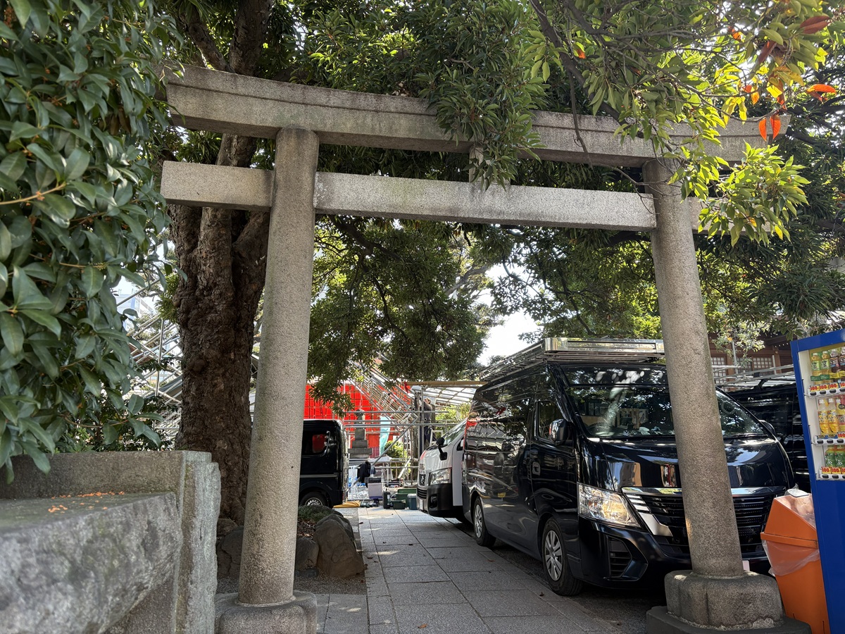 酉の市の準備は着々と