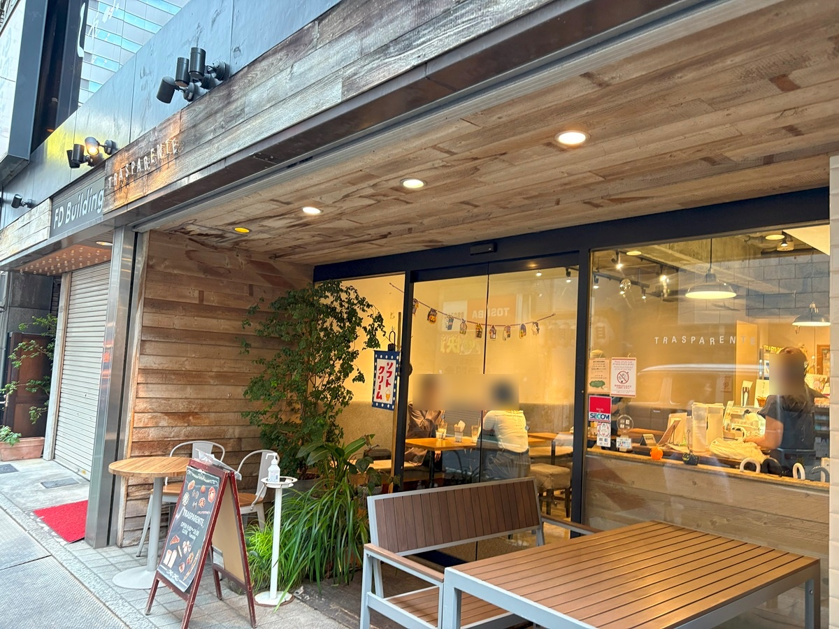 トラスパレンテは森直史さんが手がけるお店