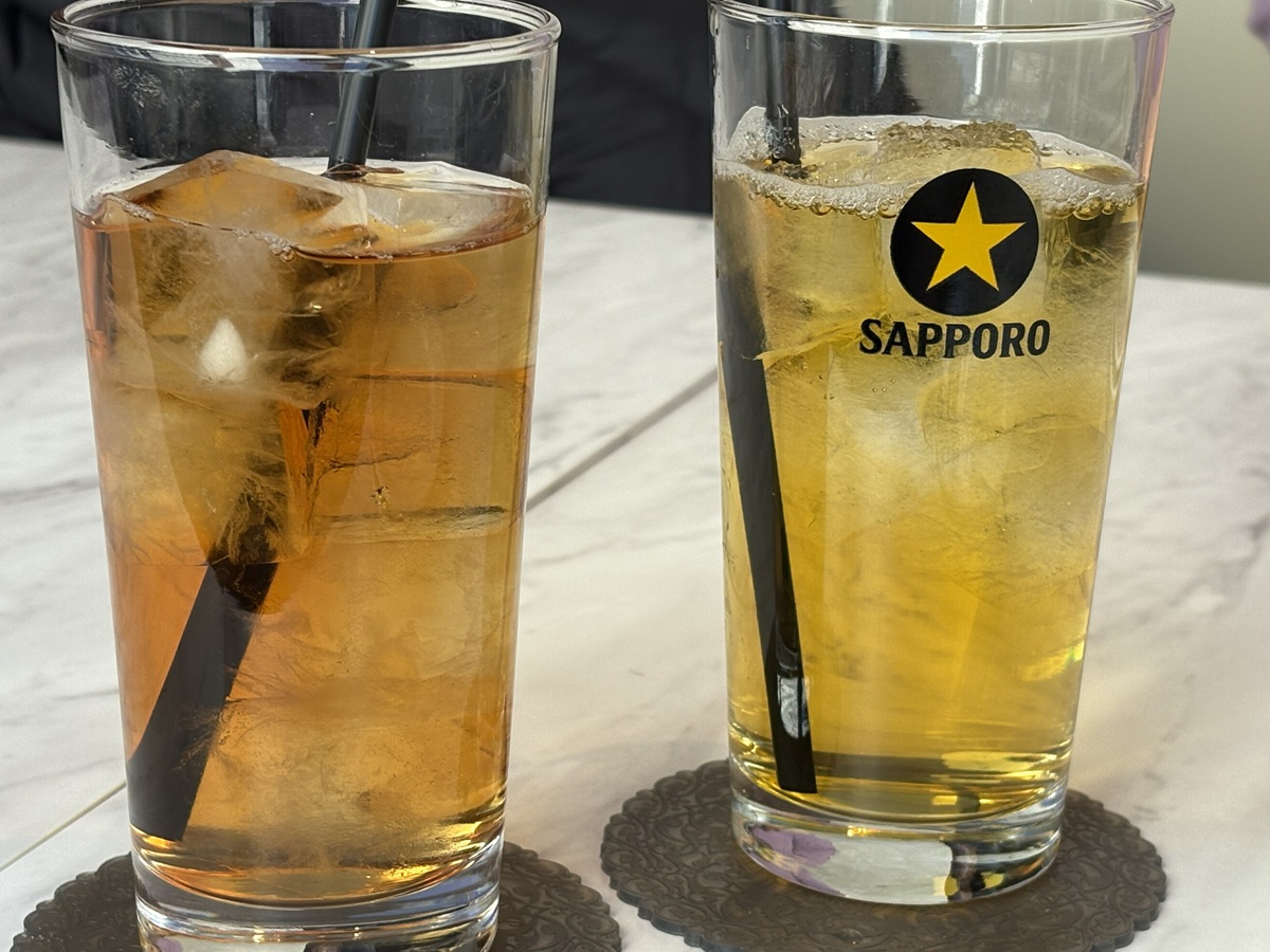 ドリンクも提供いただきました