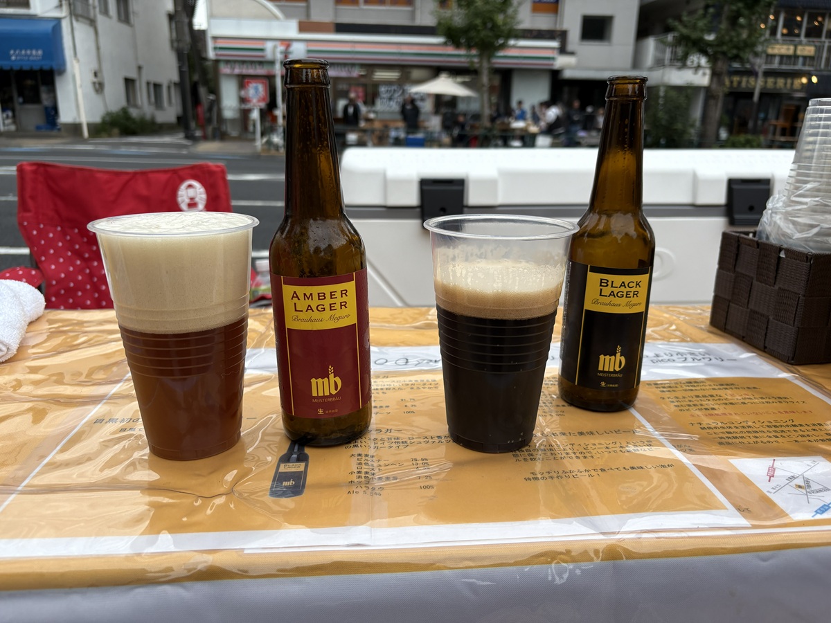 マイスターブロイで目黒の地ビールを