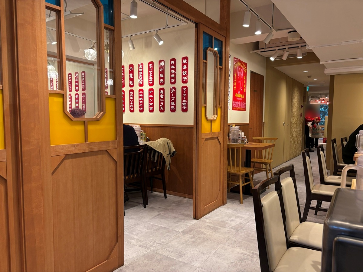 個室のようなつくり