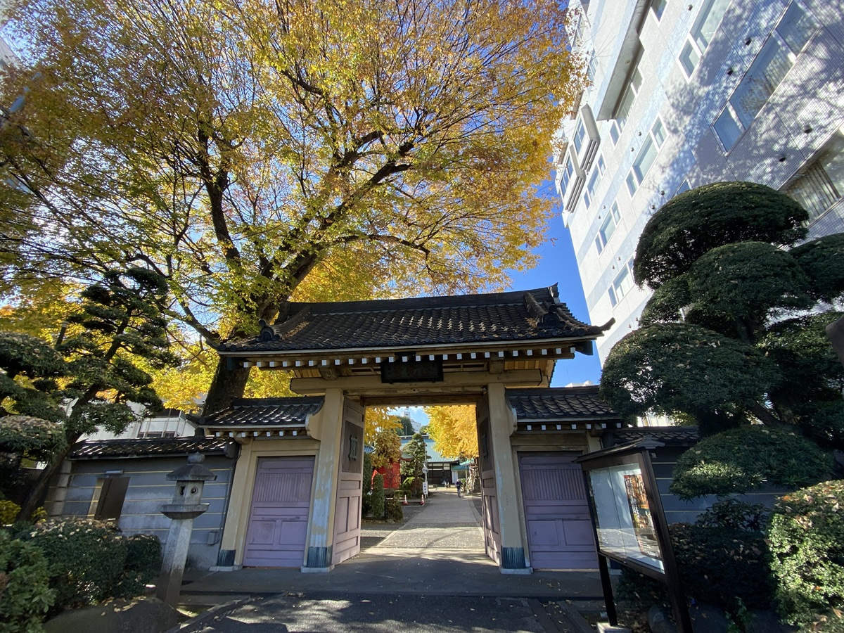 実相山正覚寺の場所