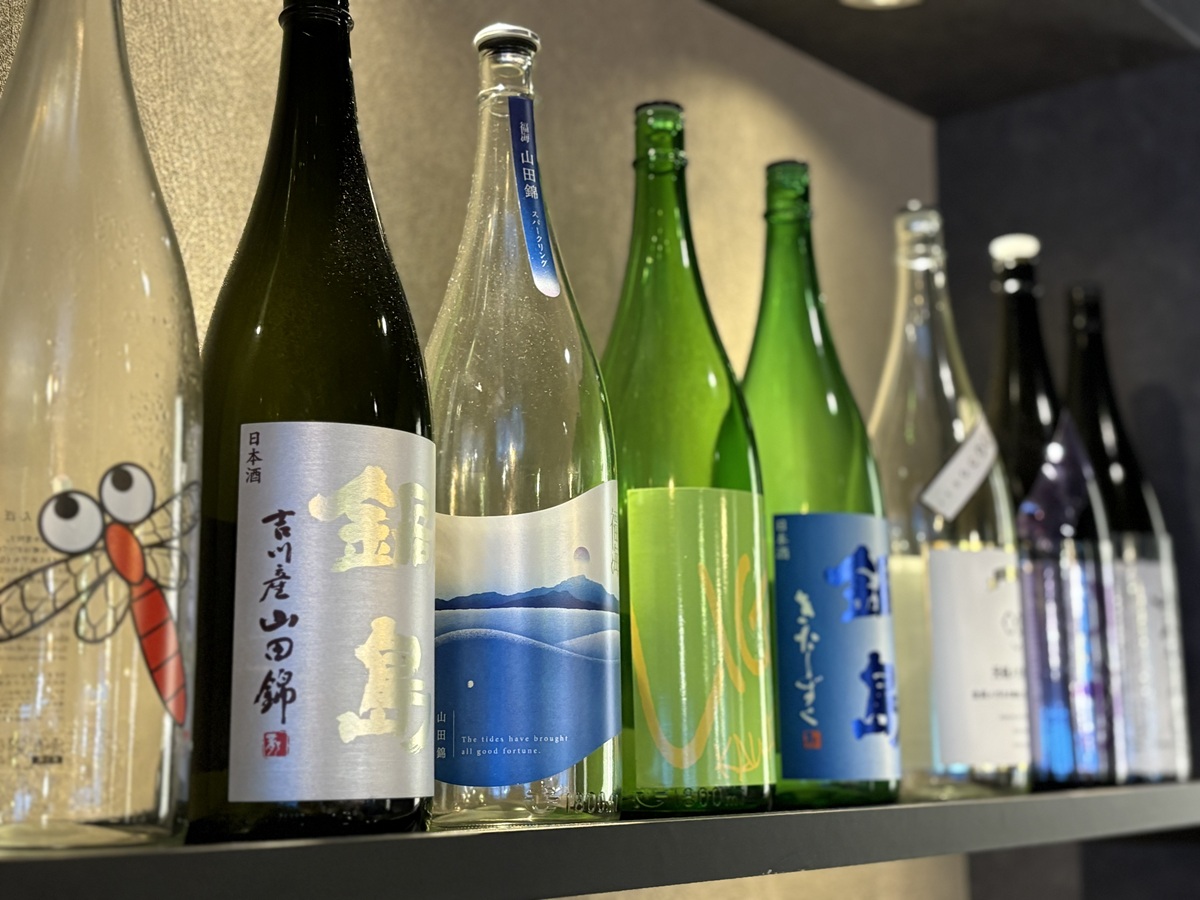 そばの定番「日本酒」