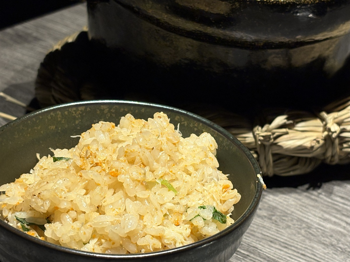 セコ蟹の旨味たっぷり