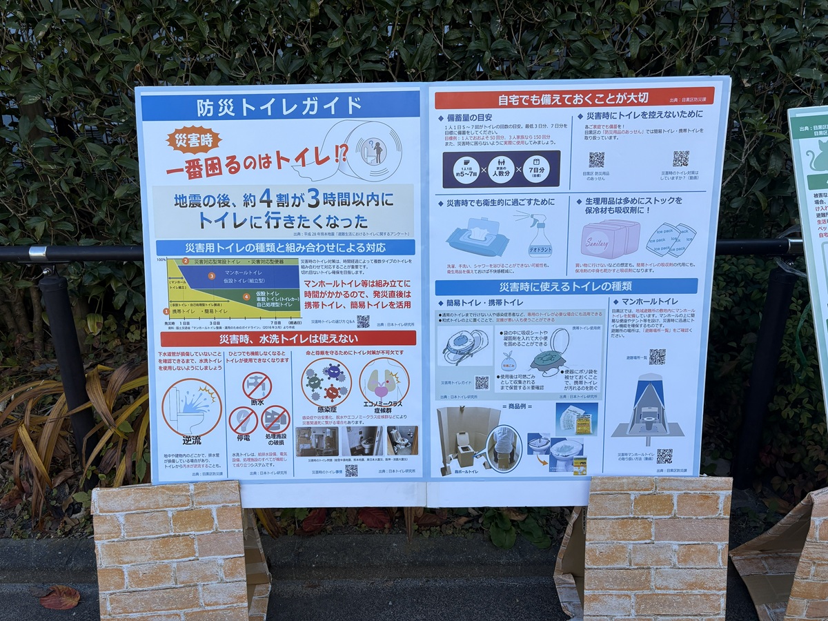 防災トイレへの備え