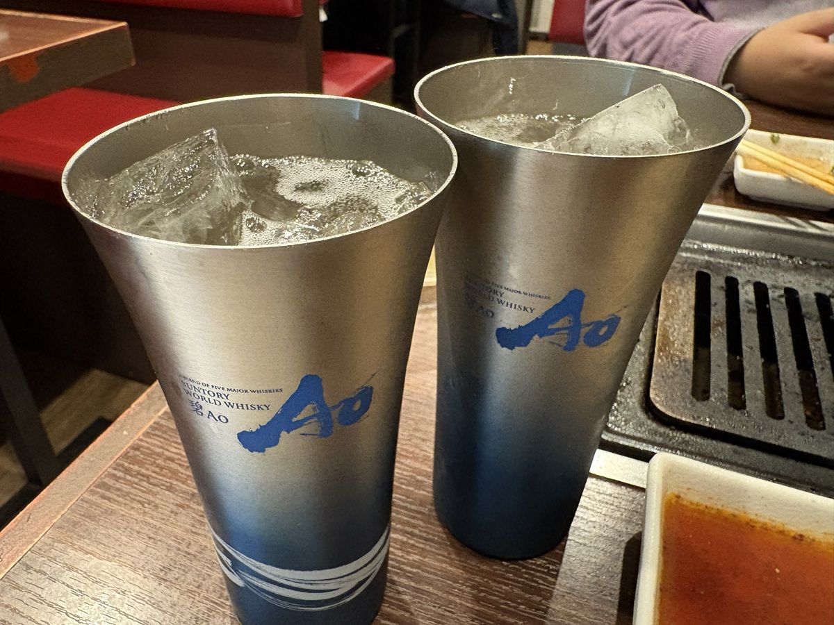 2杯目は「Ao」のハイボール
