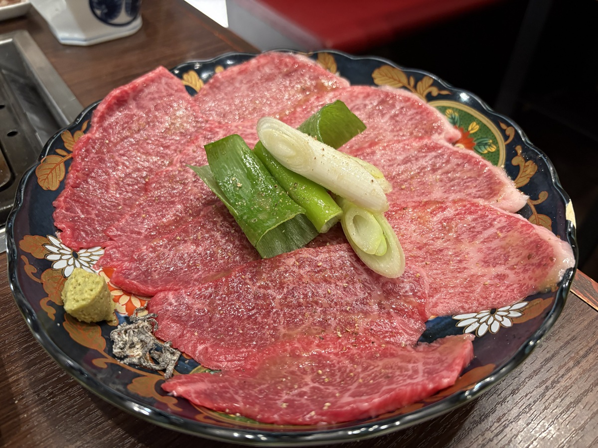 太田牛希少部位の盛り合わせ