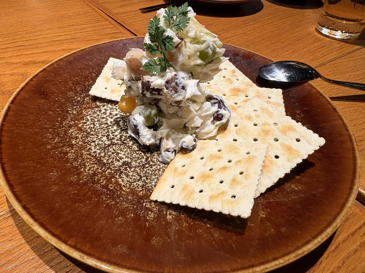 甘納豆サワークリームチーズ