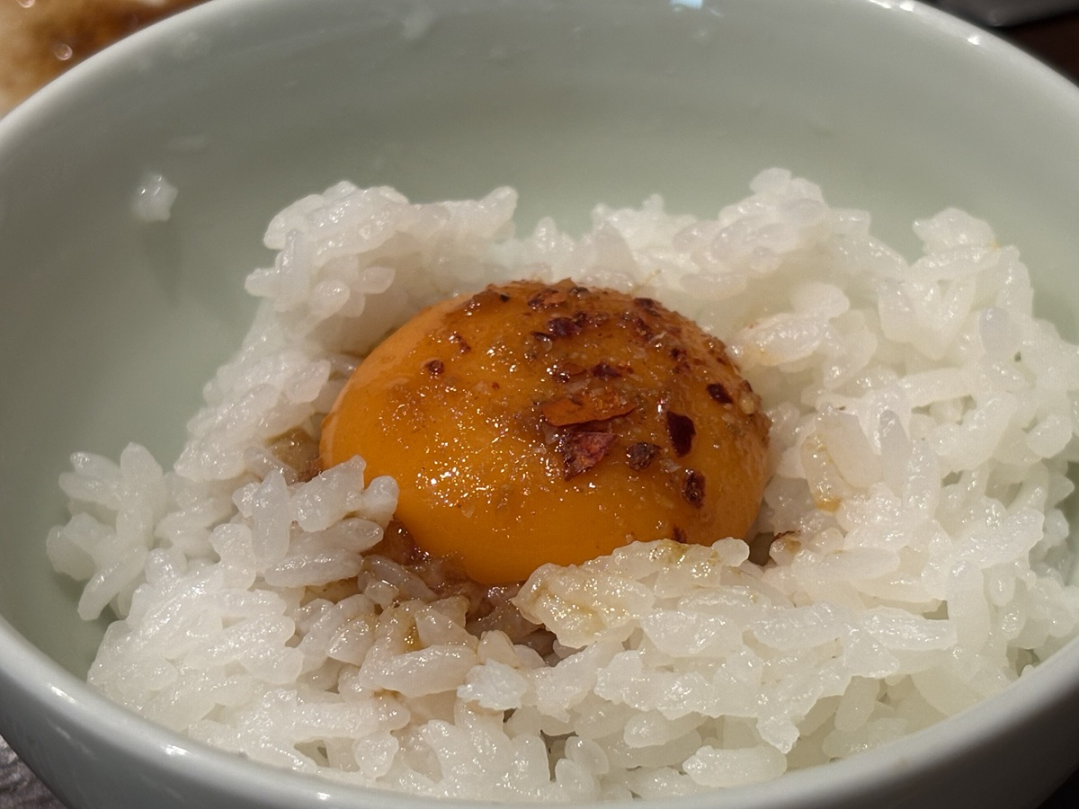 漬け卵かけごはん