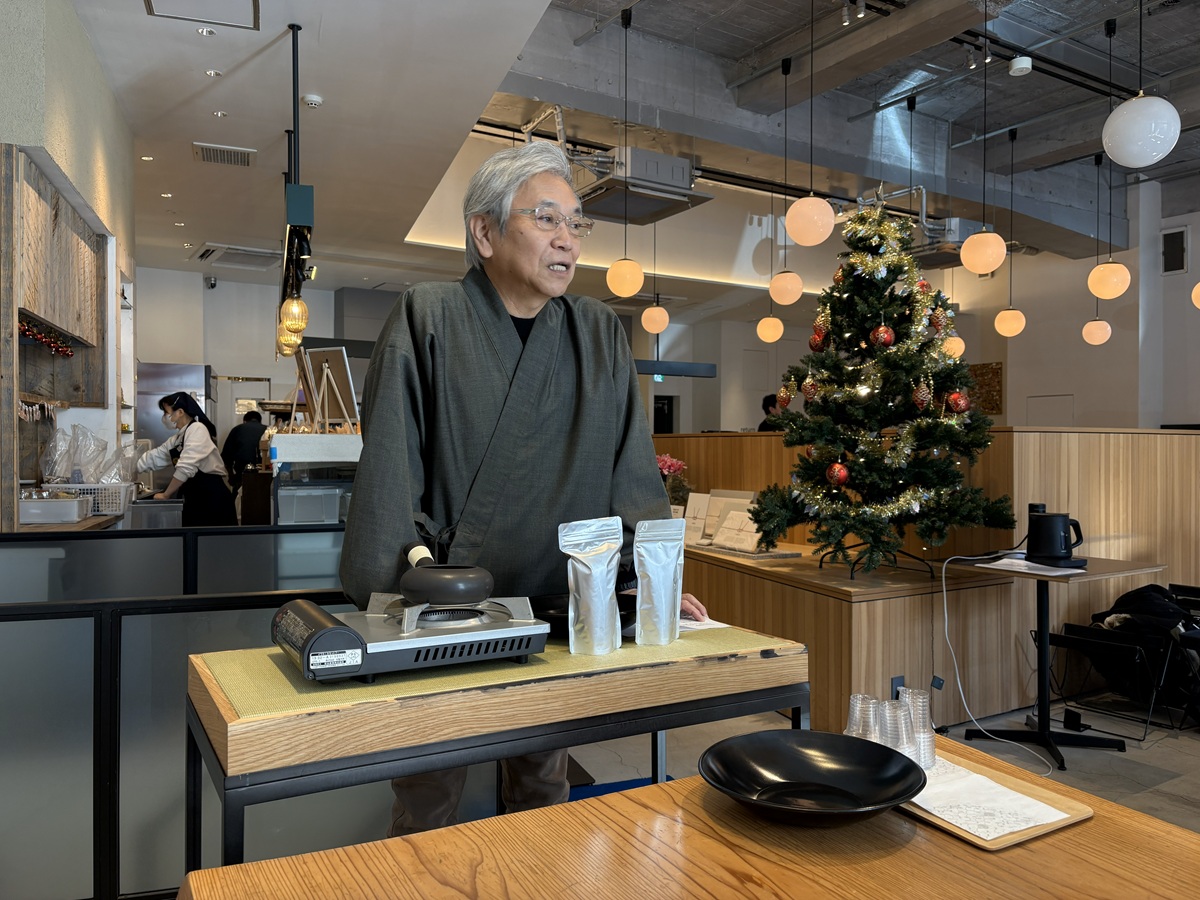 「売茶中村」代表の中村淸孝さん