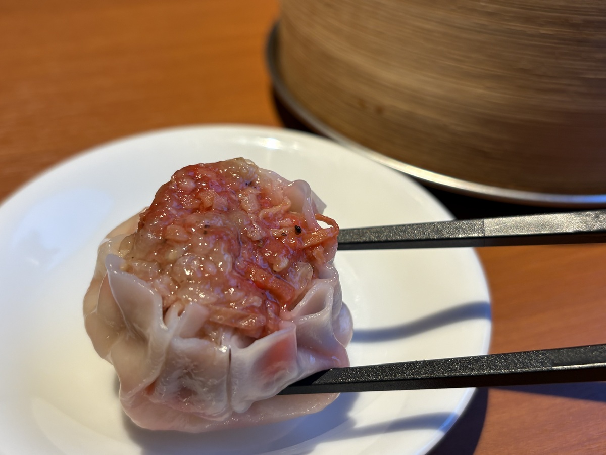 初めての紅しょうが焼売