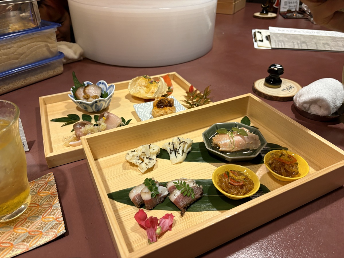 四季を彩る特選前妻八種盛り合わせ