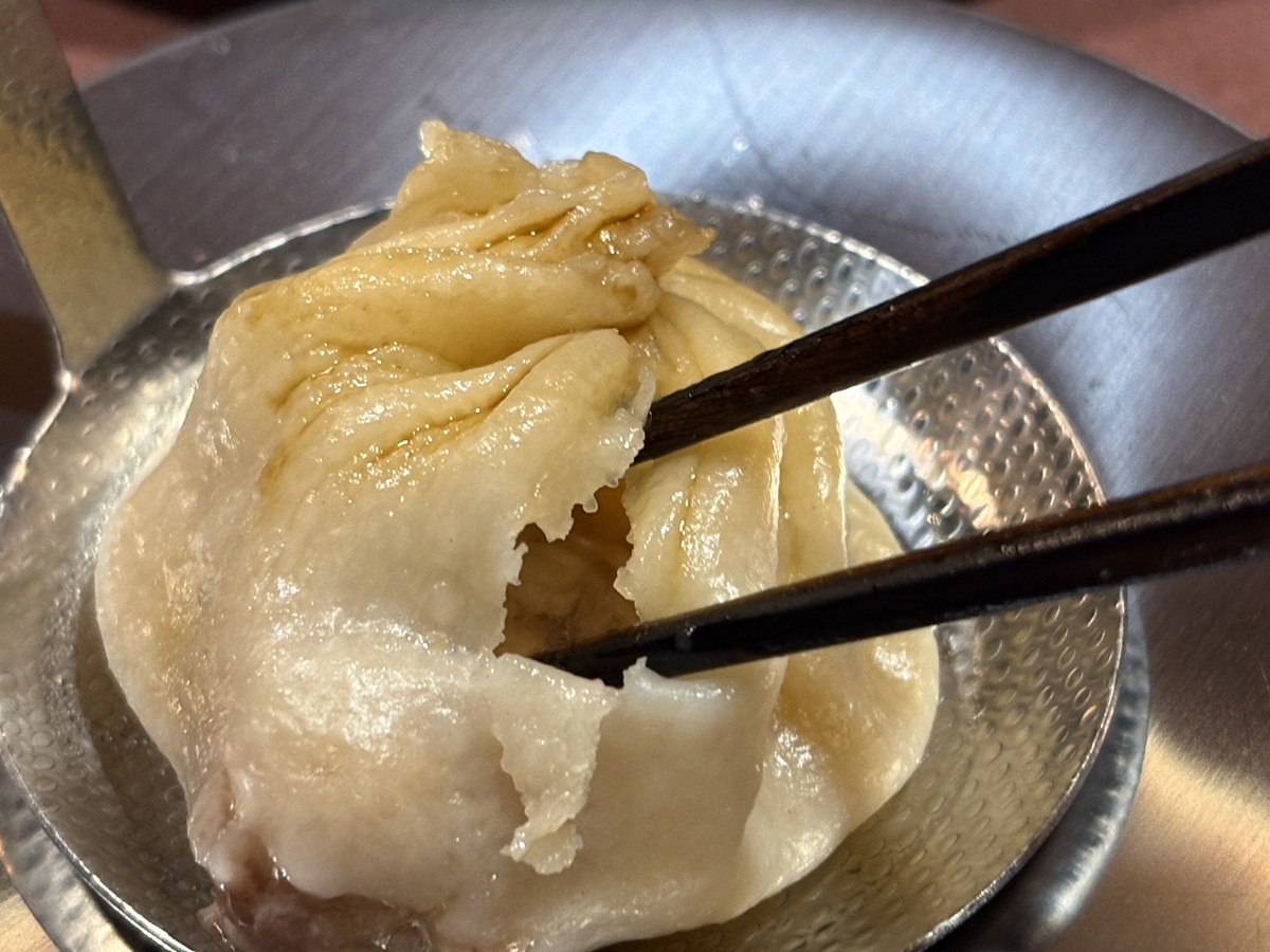 じゅわっとしみでるスープ