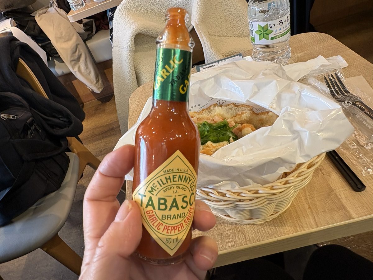 タバスコ　ガーリックペパーソース