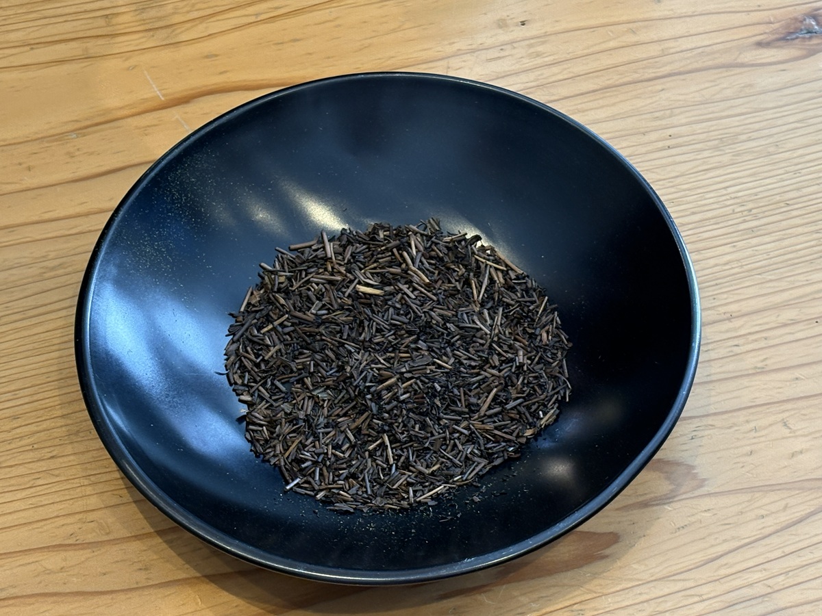 焙煎後のお茶