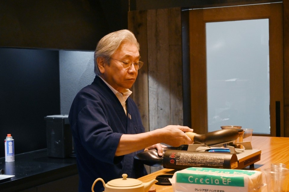 ほうじ茶ワークショップを先行体験