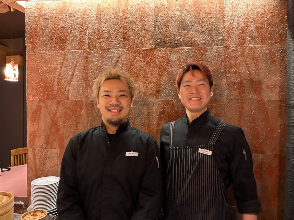 磯シェフと庄司シェフ