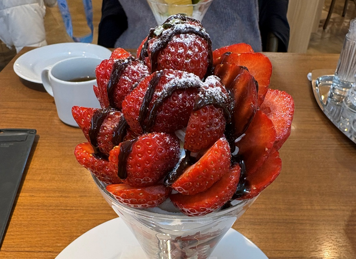 大粒のいちごがぎっしり