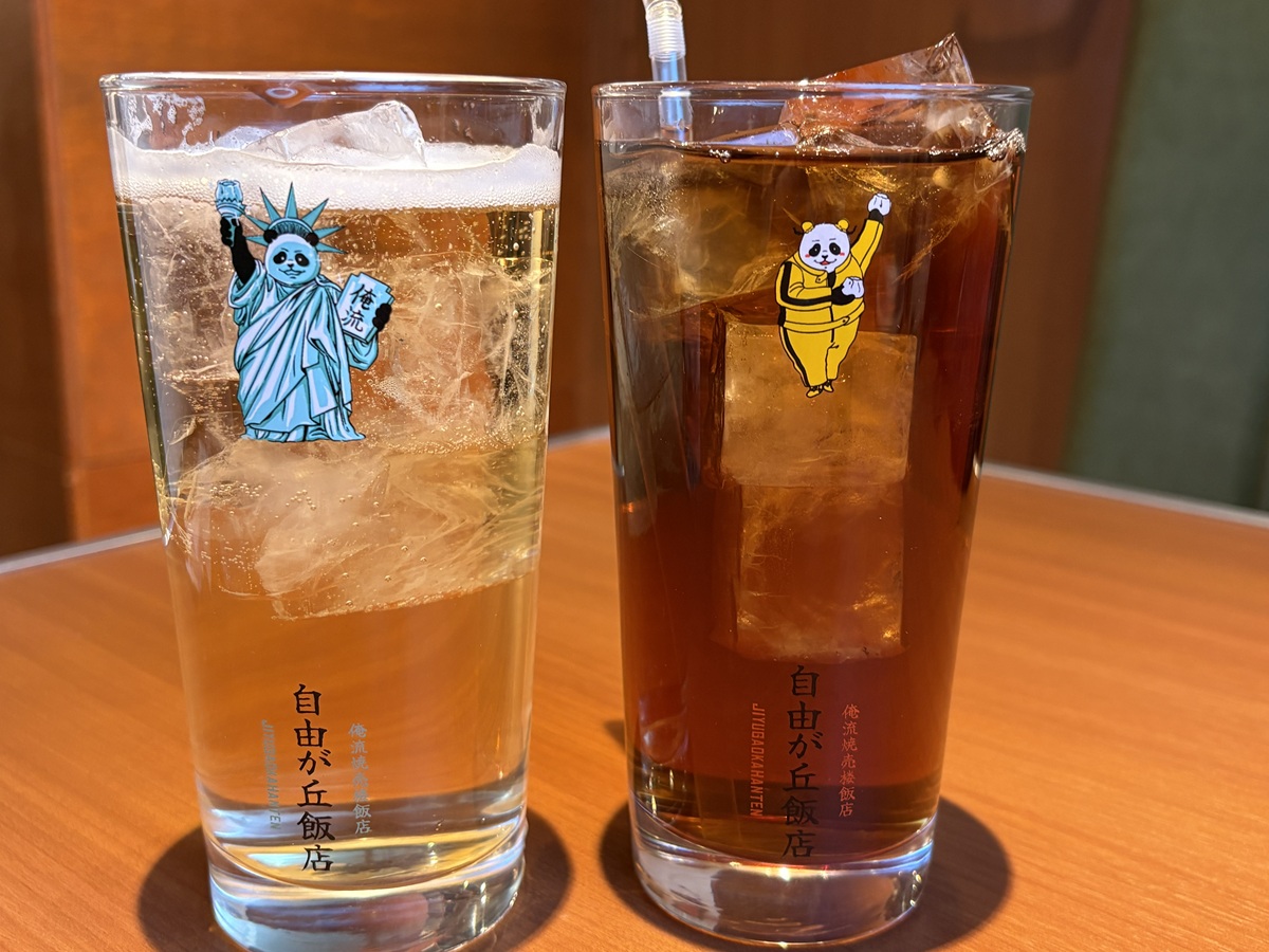 ドラゴンハイボールと黒烏龍茶