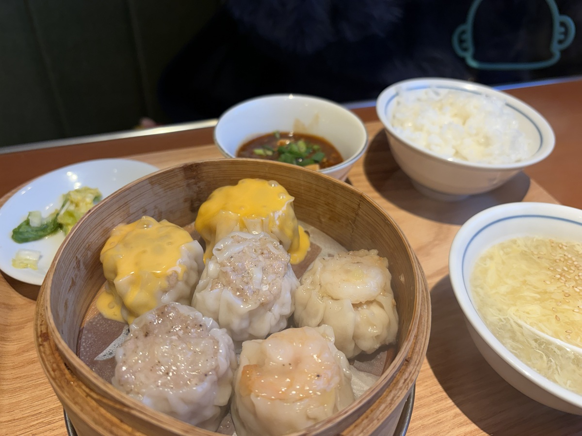 俺流ミックス焼売定食