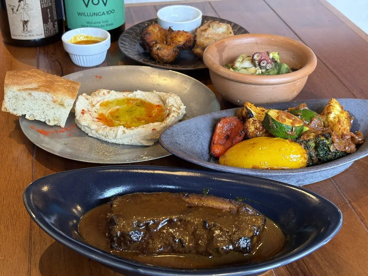 スパイス料理の数々