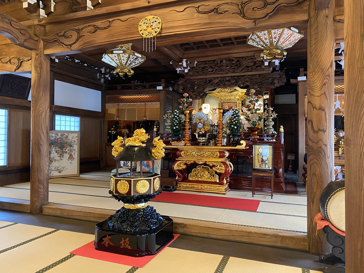 正覚寺でご祈祷を受けてきた