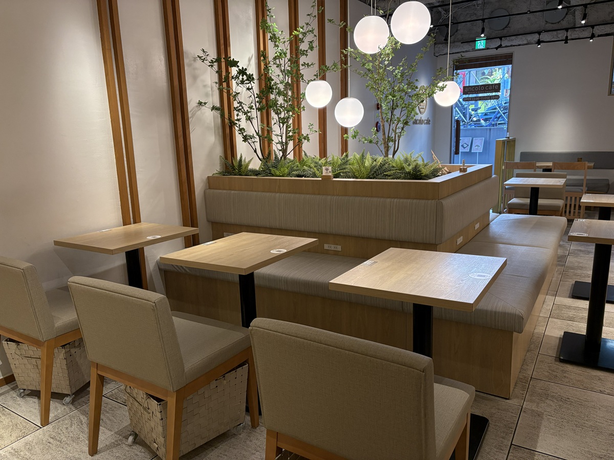 お1人様でも気兼ねなく利用可能