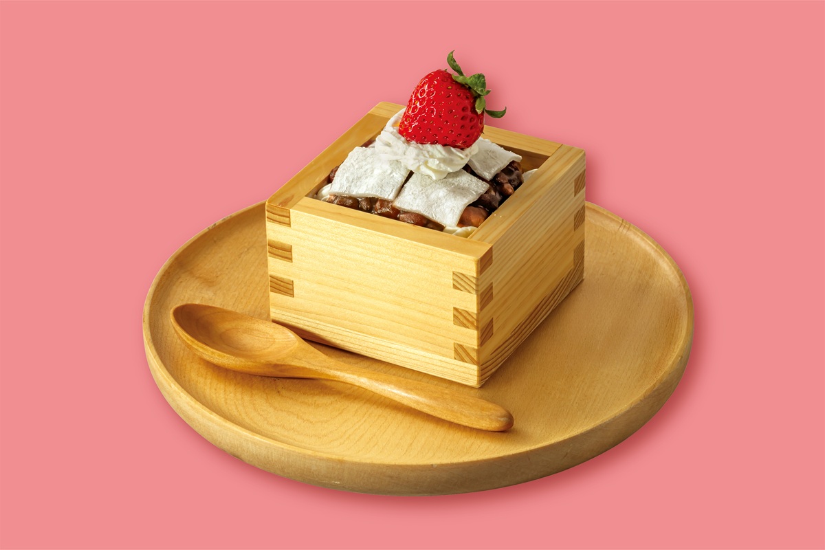 苺大福　ミルフィーユ仕立て