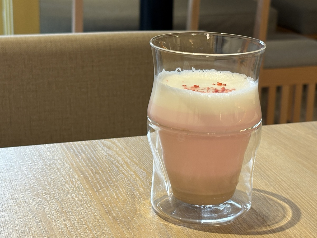 さくらあんこラテ