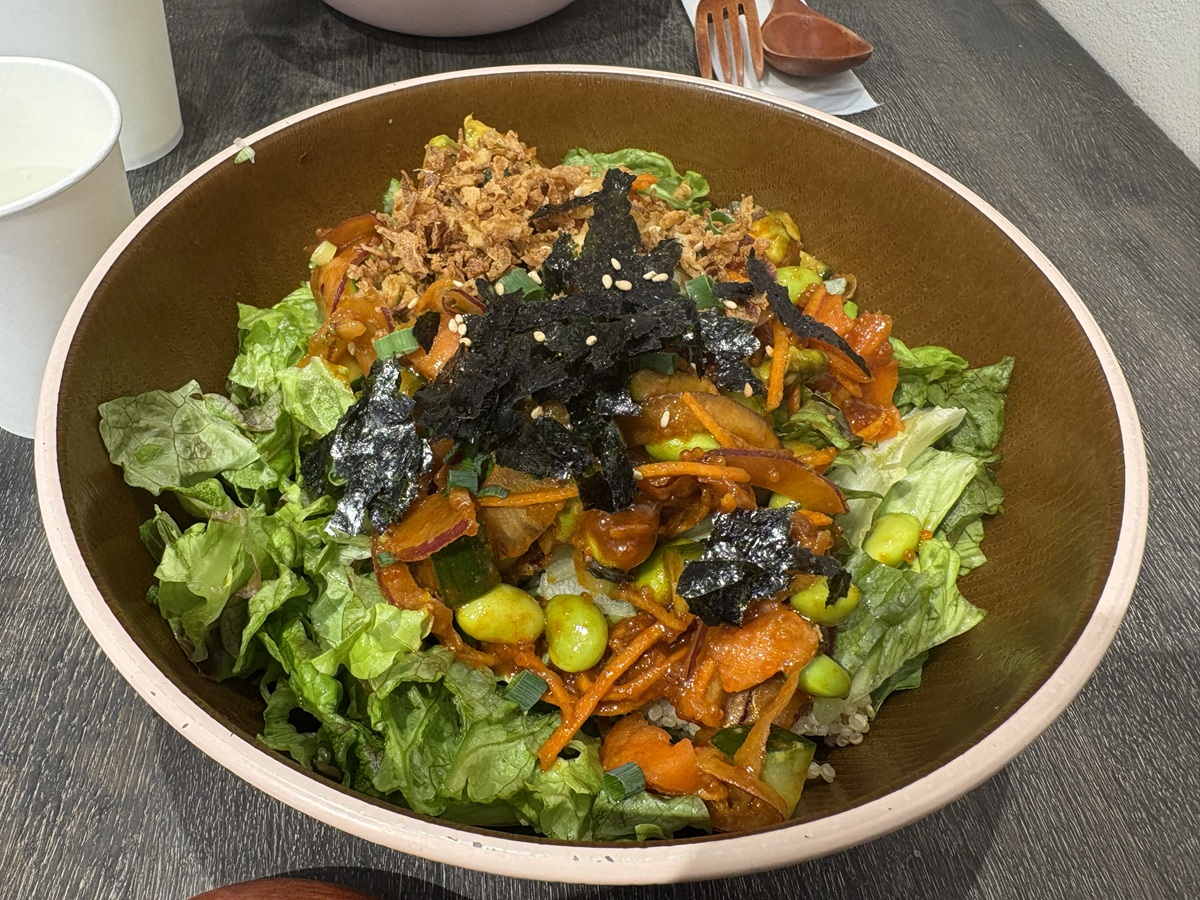 コチュジャン味のポキボウル