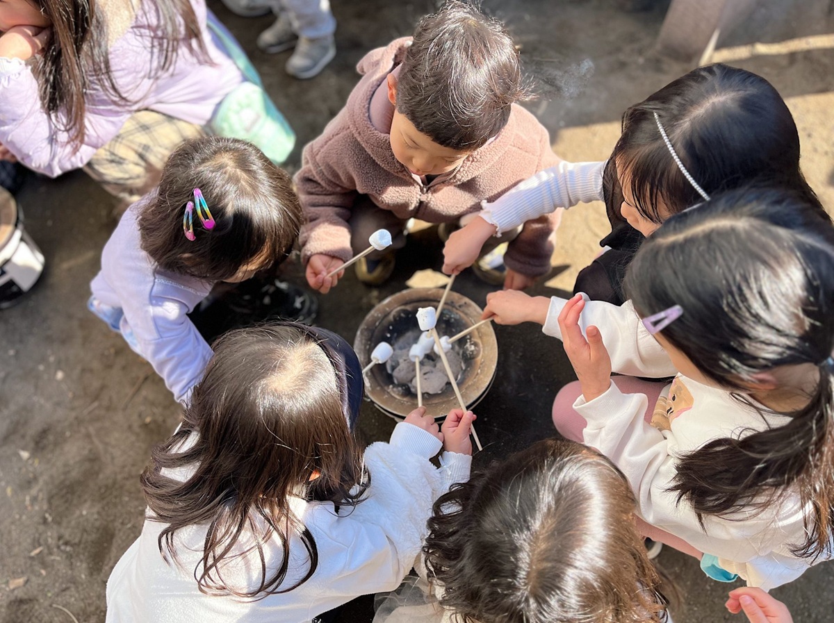 焼きマシュマロ開催