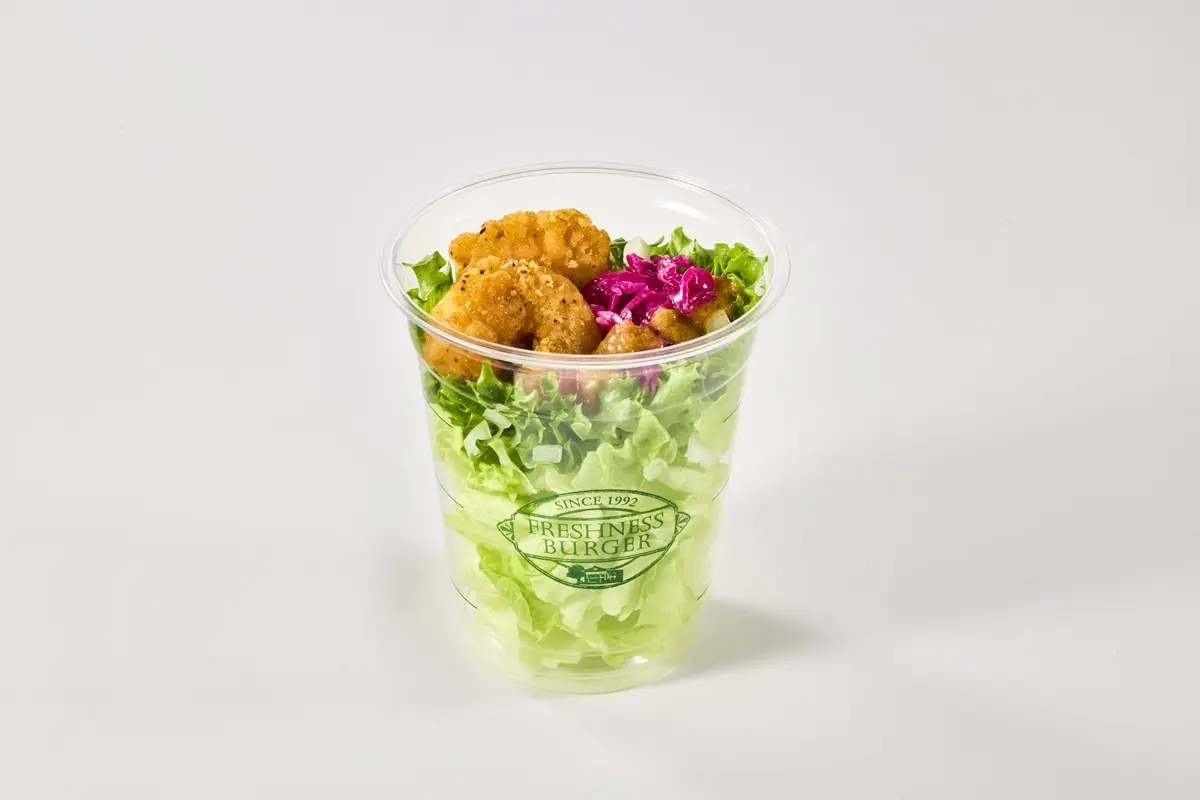 「ガーリックシュリンプサラダ」