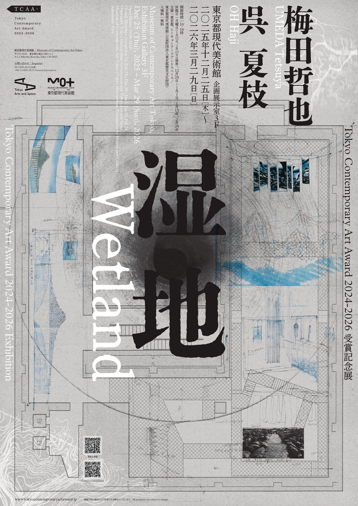 Tokyo Contemporary Art Award 2024-2026 受賞記念展「湿地」