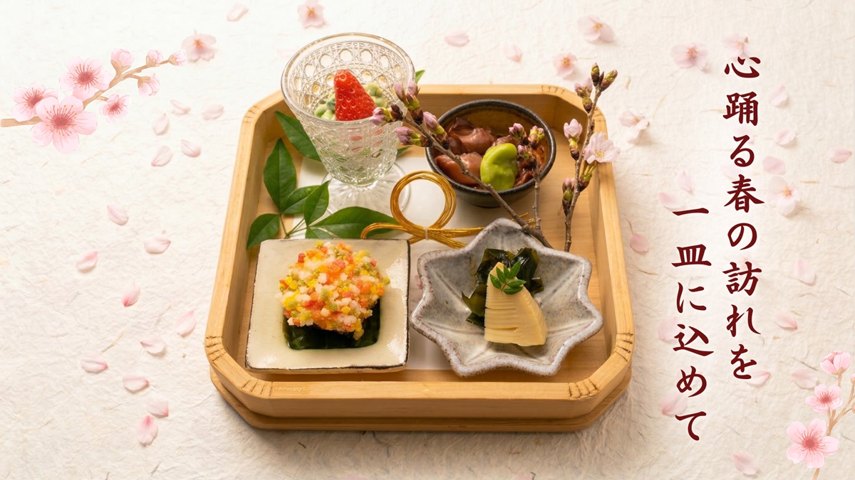 「中目黒米ル」「中目黒いぐち」春の季節を感じられるランチコース