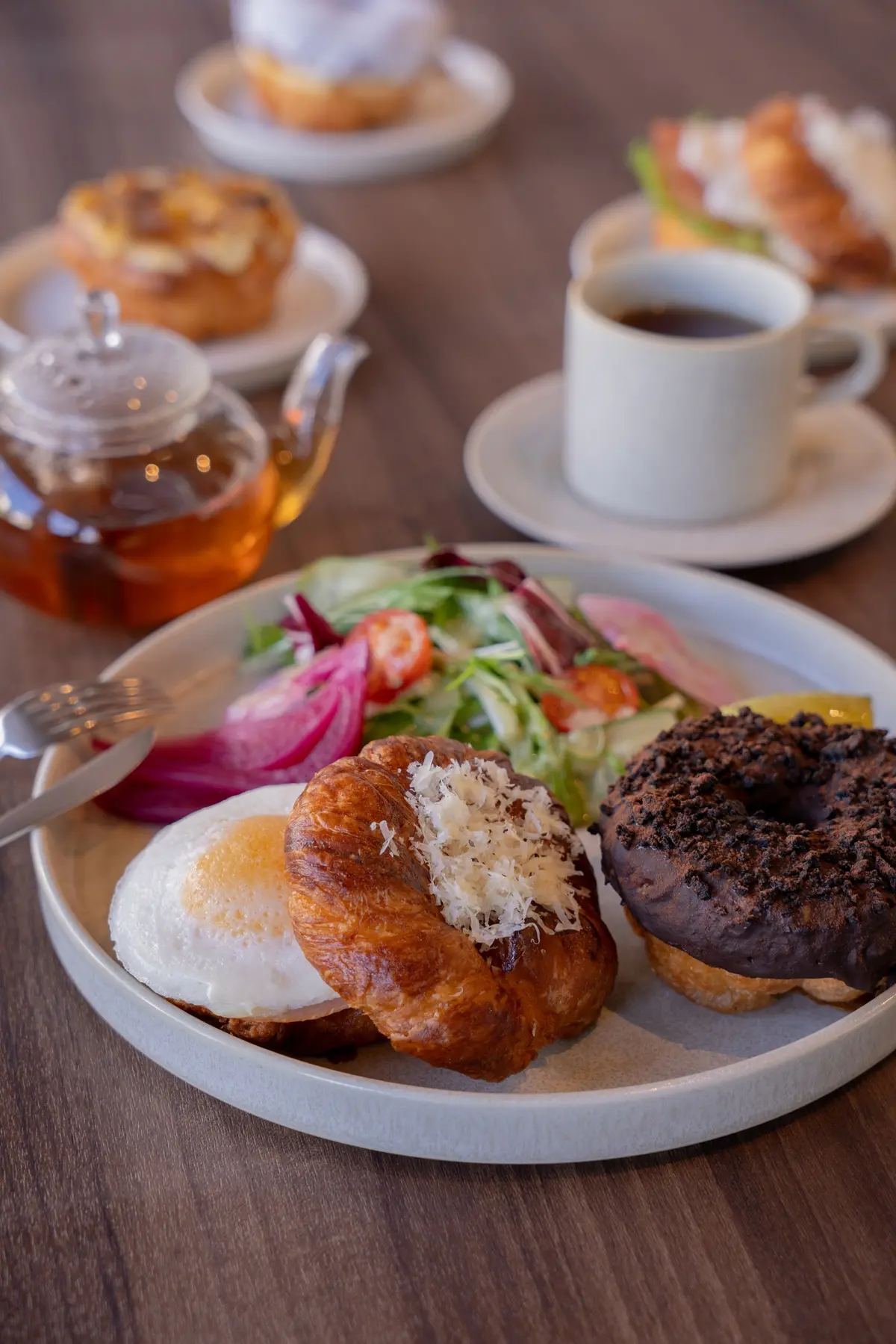 クロワッサンドーナッツプレート　