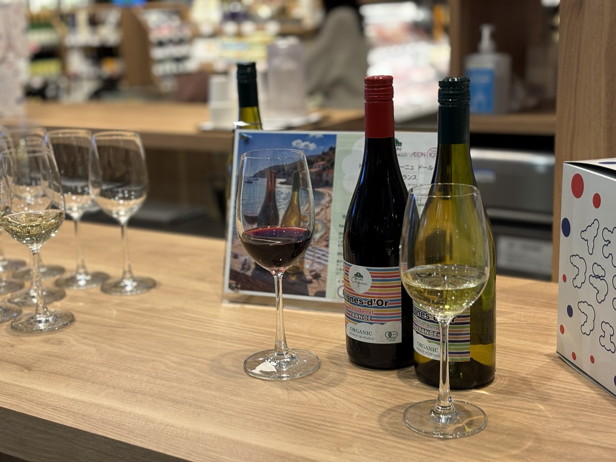 イオンリカー碑文谷店　でワインを試飲